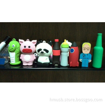 customized make bottle pvc mold power bank charger by your design any shaped 3D artwork